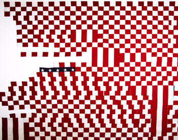 painting from the Grid exhibit