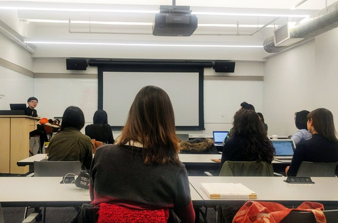 Classrooms at the School of Graduate Studies feature state-of-the-art equipment, having been renovated in 2017.