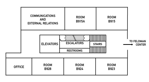 business b9 floor map