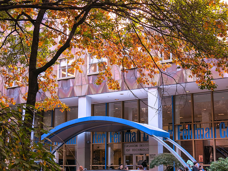 front of Feldman center