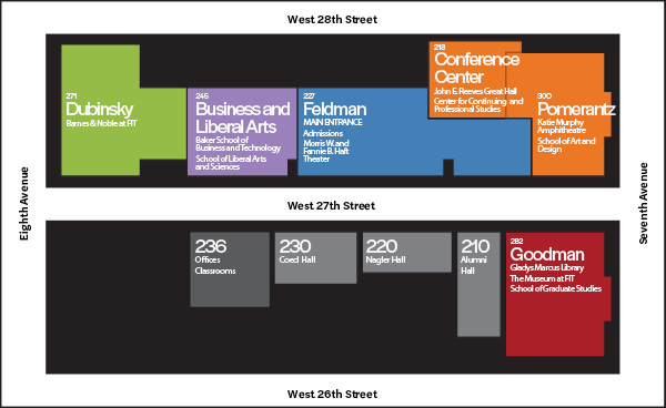 Fit Nyc Campus Map