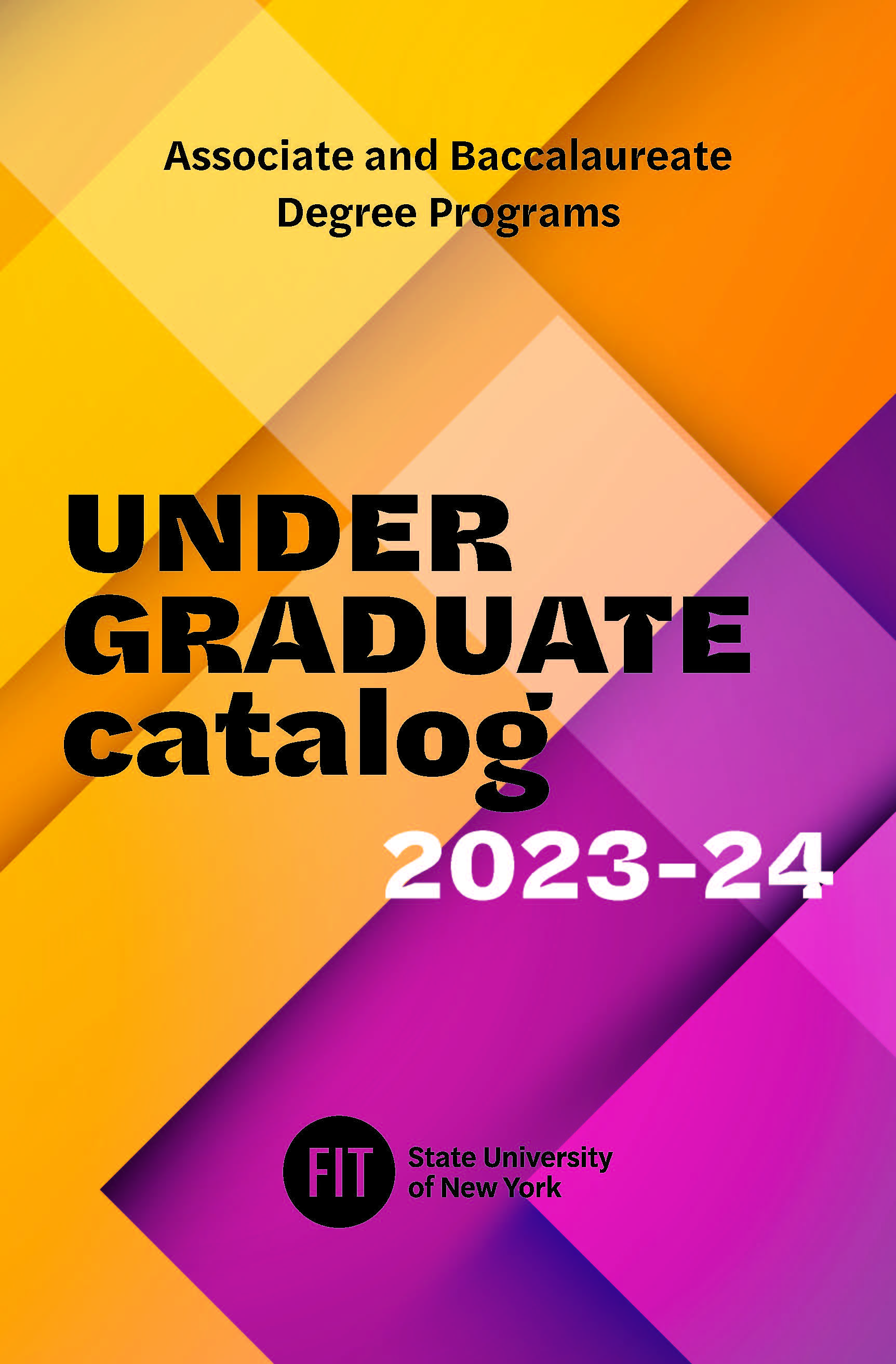2023-24 Undergraduate Catalog Cover