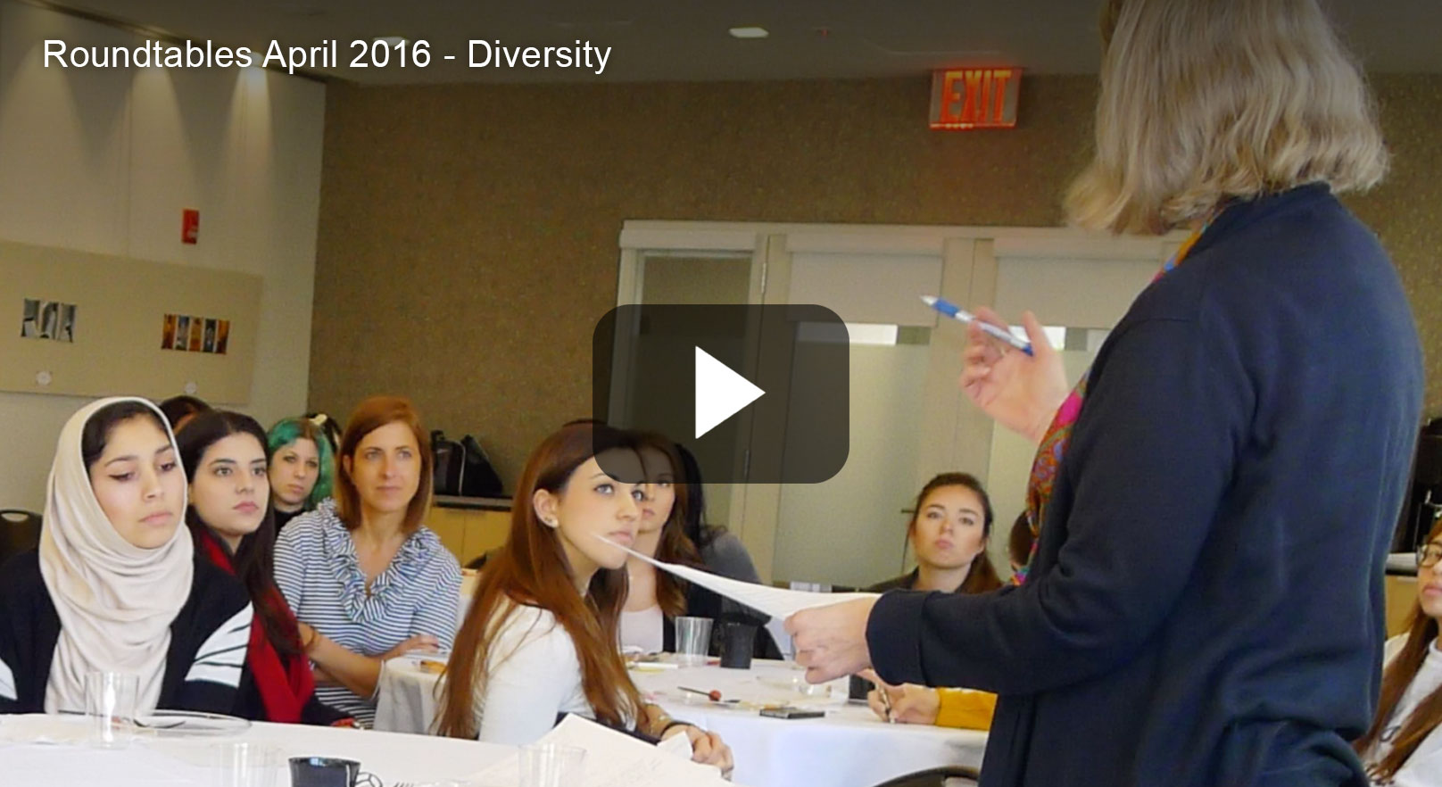 CET Roundtables 2016 Diversity Video