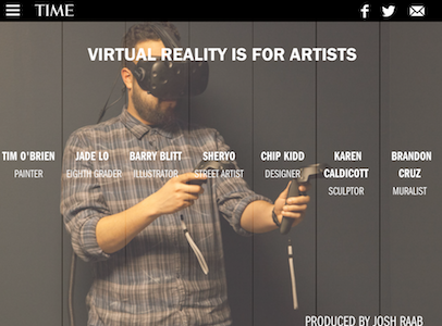 Time Inc VR for Artists