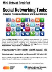 Social Networking Tools mini-retreat breakfast