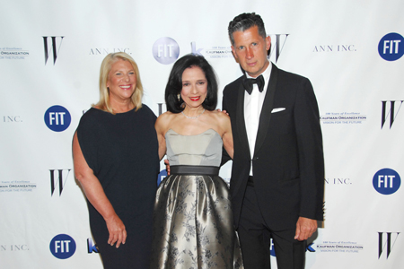 Kay Krill and Stefano Tonchi with Dr. Joyce F. Brown