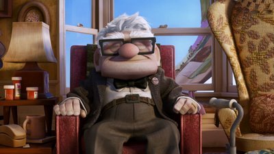 still frame from movie up