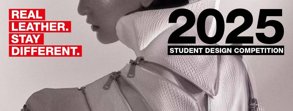 eal Leather. Stay Different. International Student Design Competition Poster