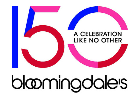 Bloomingdale's 150 anniversary logoe