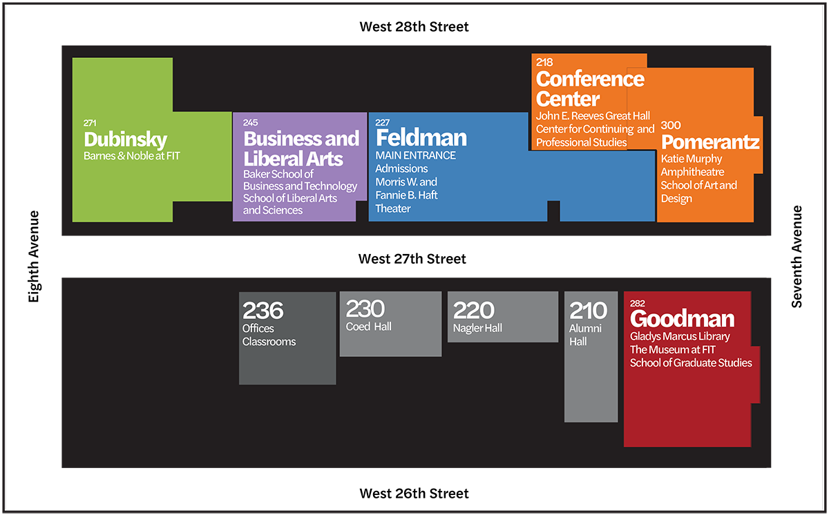 campus map diagram