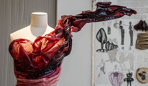 FIT Fashion Design AAS Harmonic Threads exhibition