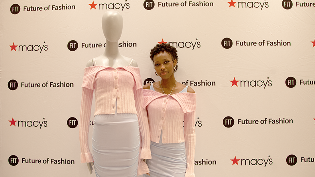 Khobo Nale, winner of the Macy's Capsule collection contest