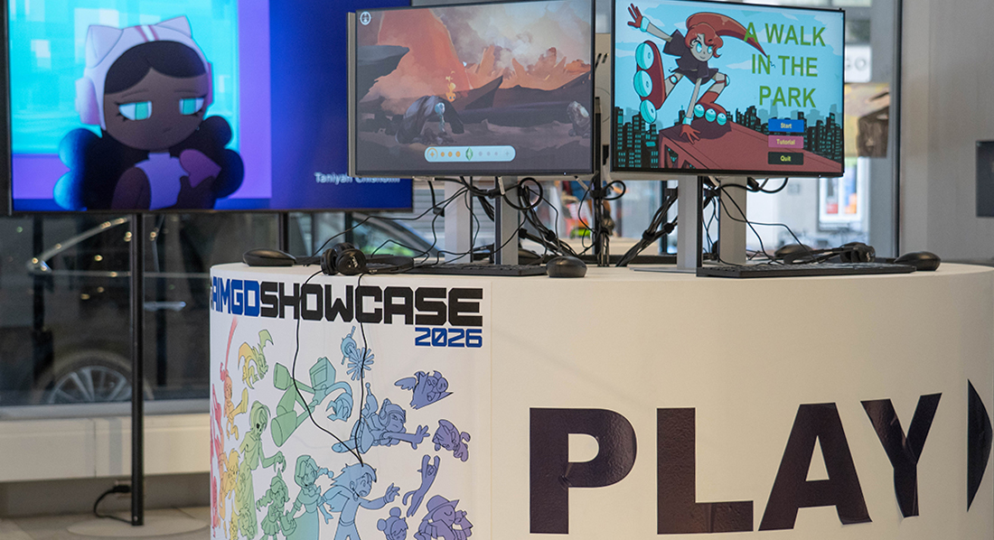 Animation, Interactive Media and Game Design at GSE Exhibition 2026