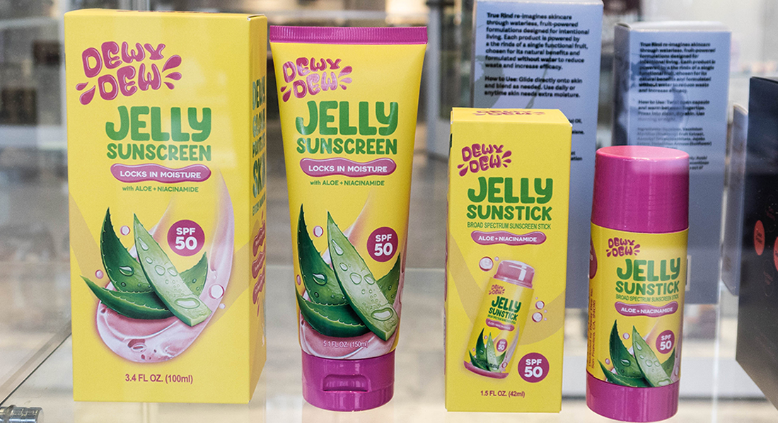 Packaging Design products on display at Graduating Student Exhibition 2026