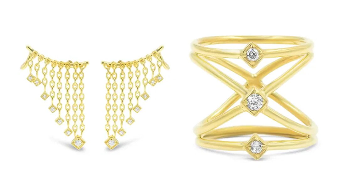 Alexis Mazza minimal jewlery design
