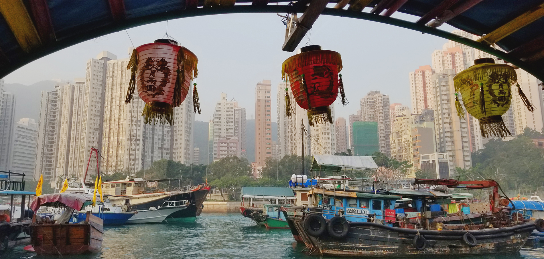 Waterfront in China. Photo by Brittany Savoie.