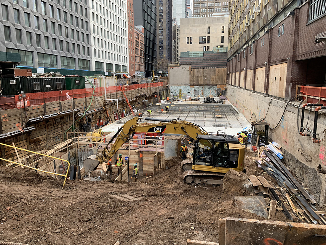 bulldozers and construction