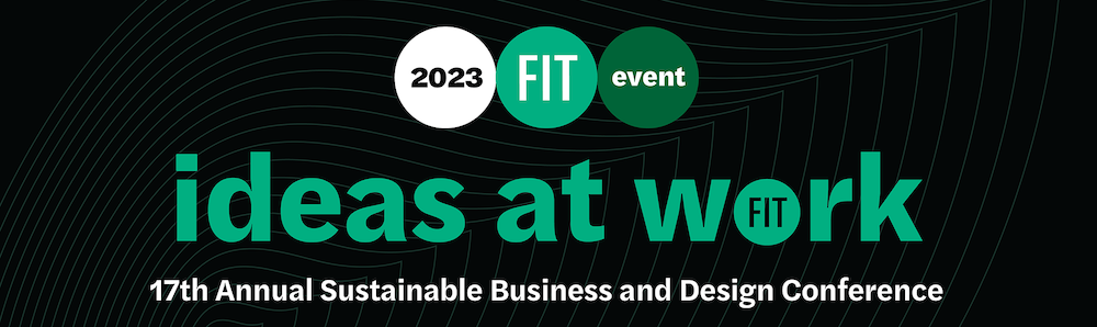2023 Sustainability Conference banner: Ideas at Work