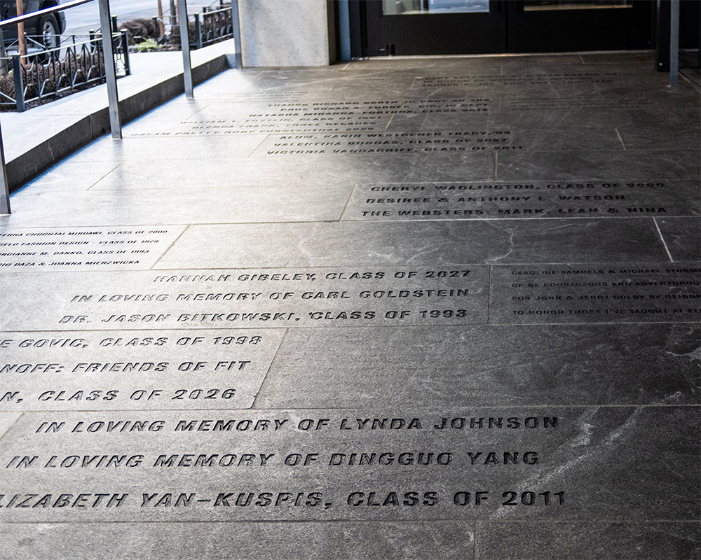 Inscriptions at The Walk at FIT