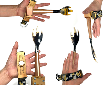 fork and horn contraption