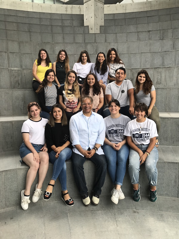 Joseph Antee with UDEM students, June, 2018