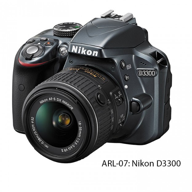 Nikon D3300 DSLR camera.