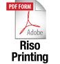 Riso printing button link