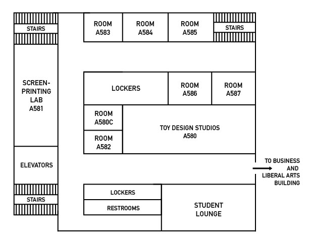 dubinsky a5 floor map