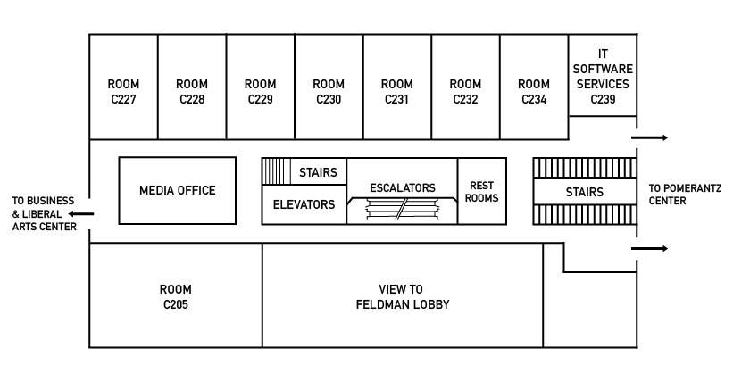 feldman c2 floor map