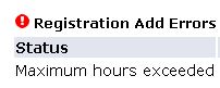 max hours error