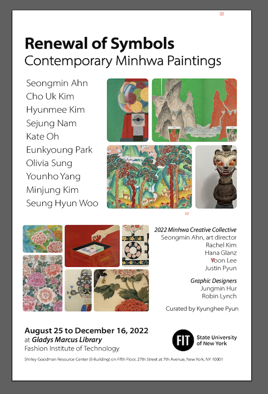 Renewal of Symbols: Contemporary Minhwa Paintings poster