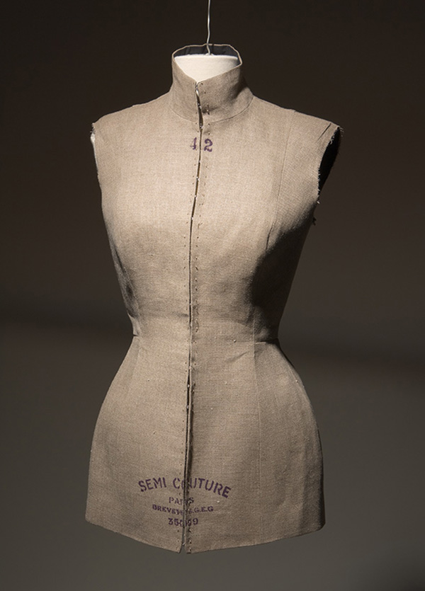 linen tunic on a mannequin