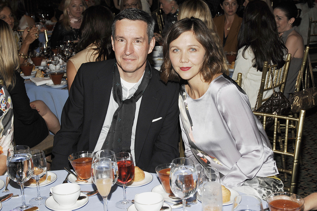 Dries van Noten and Maggie Gyllenhaal