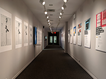 installation view of gallery