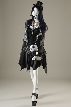 h.NAOTO. Gothic Lolita dress ensemble, autumn/winter 2008-09, Japan, museum purchase, 2008.57.1