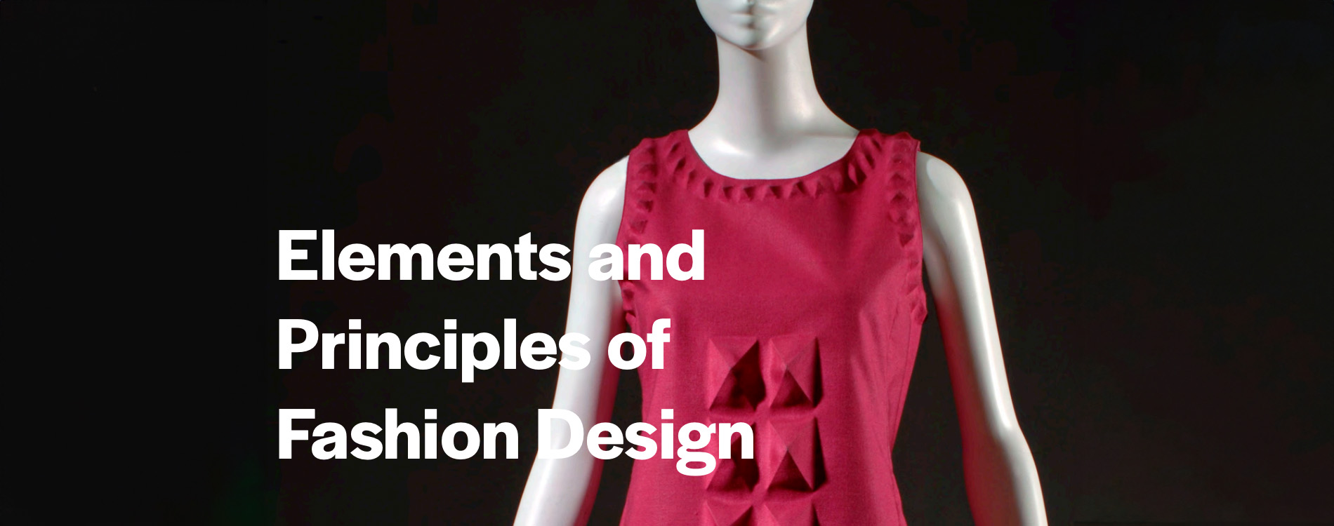 "elements and principles of fashion design" 