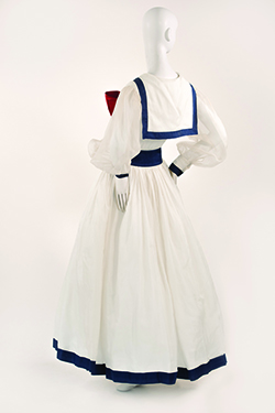 White sailor dress