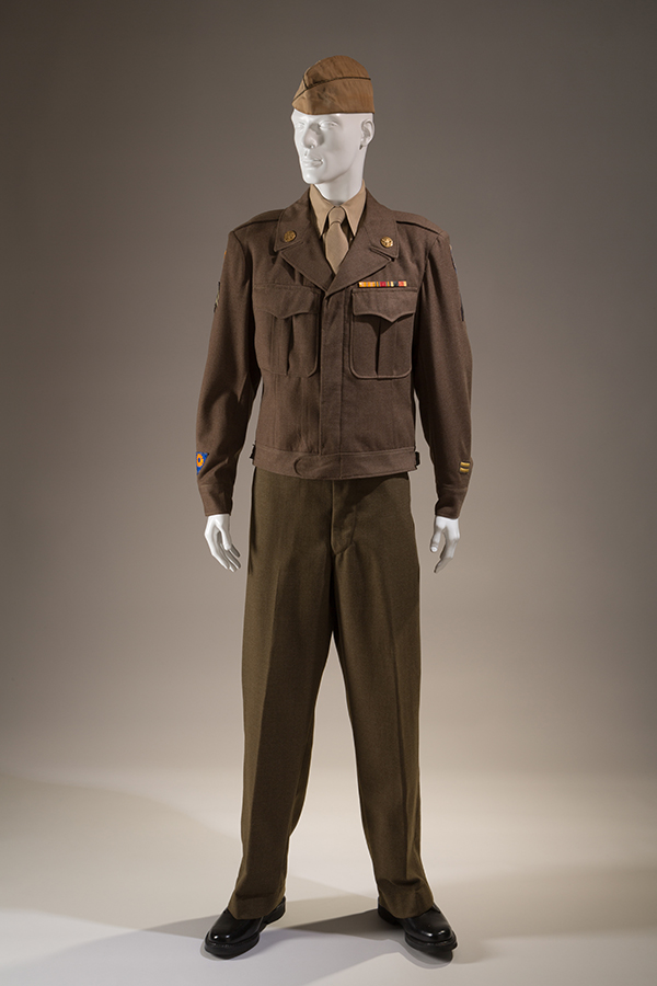 men's U.S. Air Force jacket in olive drab wool