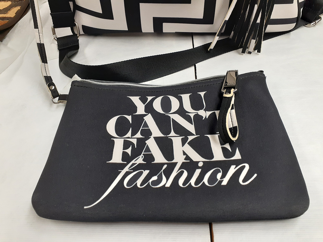 You Can't Fake Fashion bag