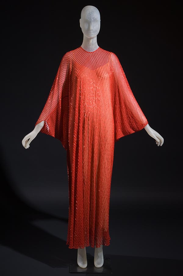 Halston, evening caftan